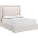 Nylah Bergen Taupe Bed, Queen